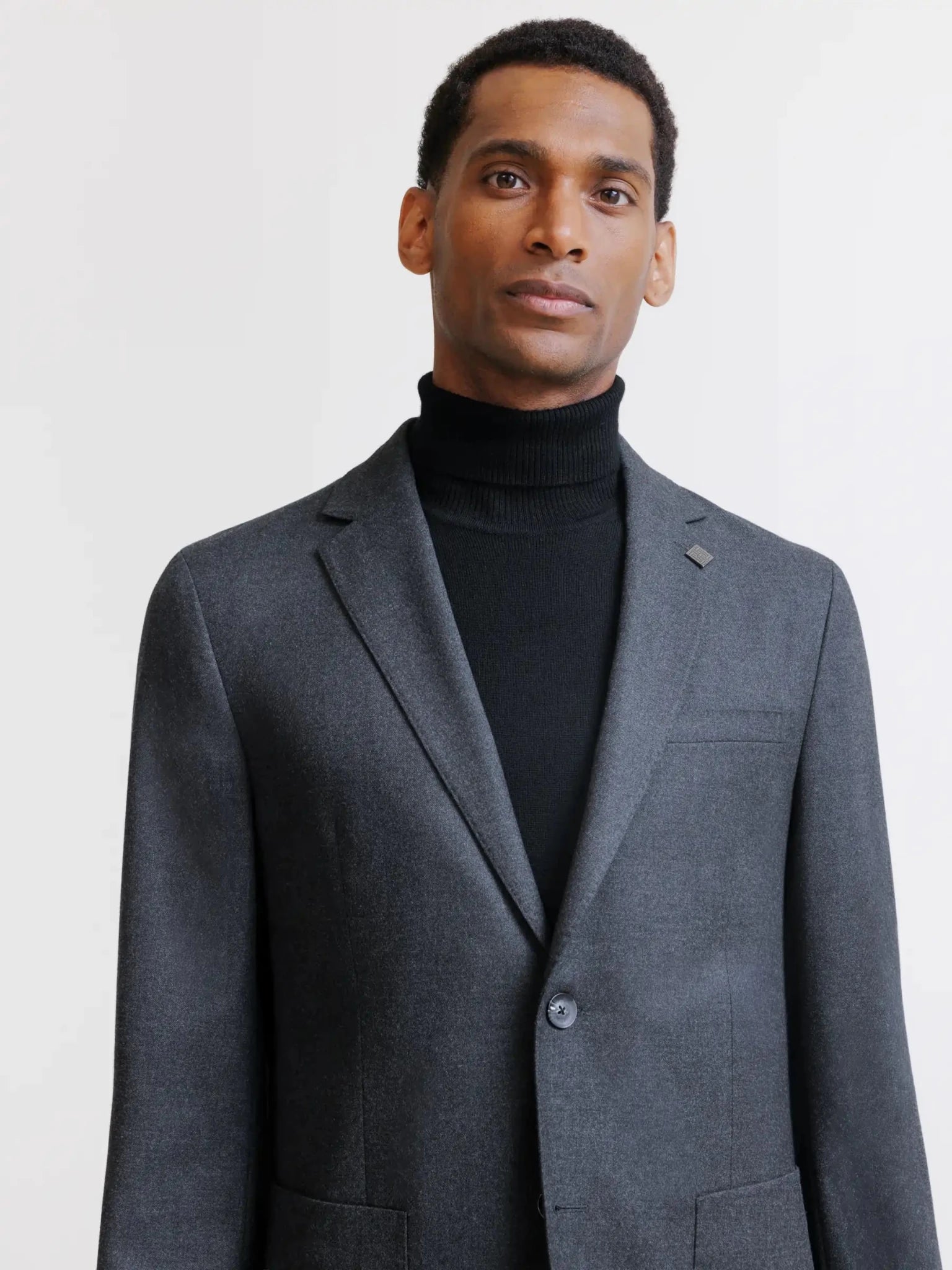 Veste 2 boutons grise - IZAC