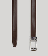 Ceinture à cliquet marron - IZAC