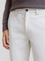 Pantalon en velours écru - IZAC