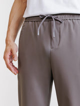 Taupe technical trousers