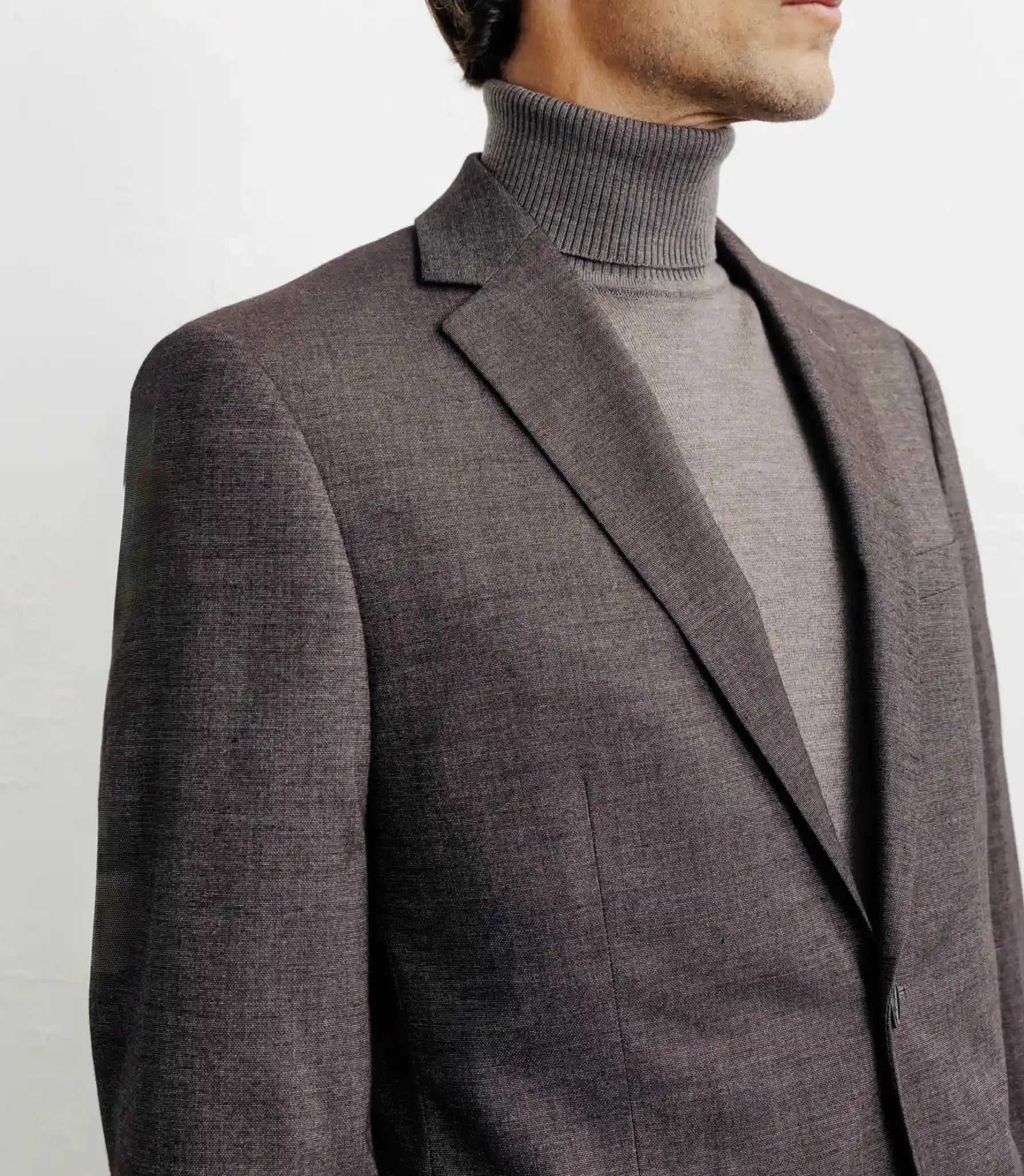 Costume avec boutons marron - IZAC