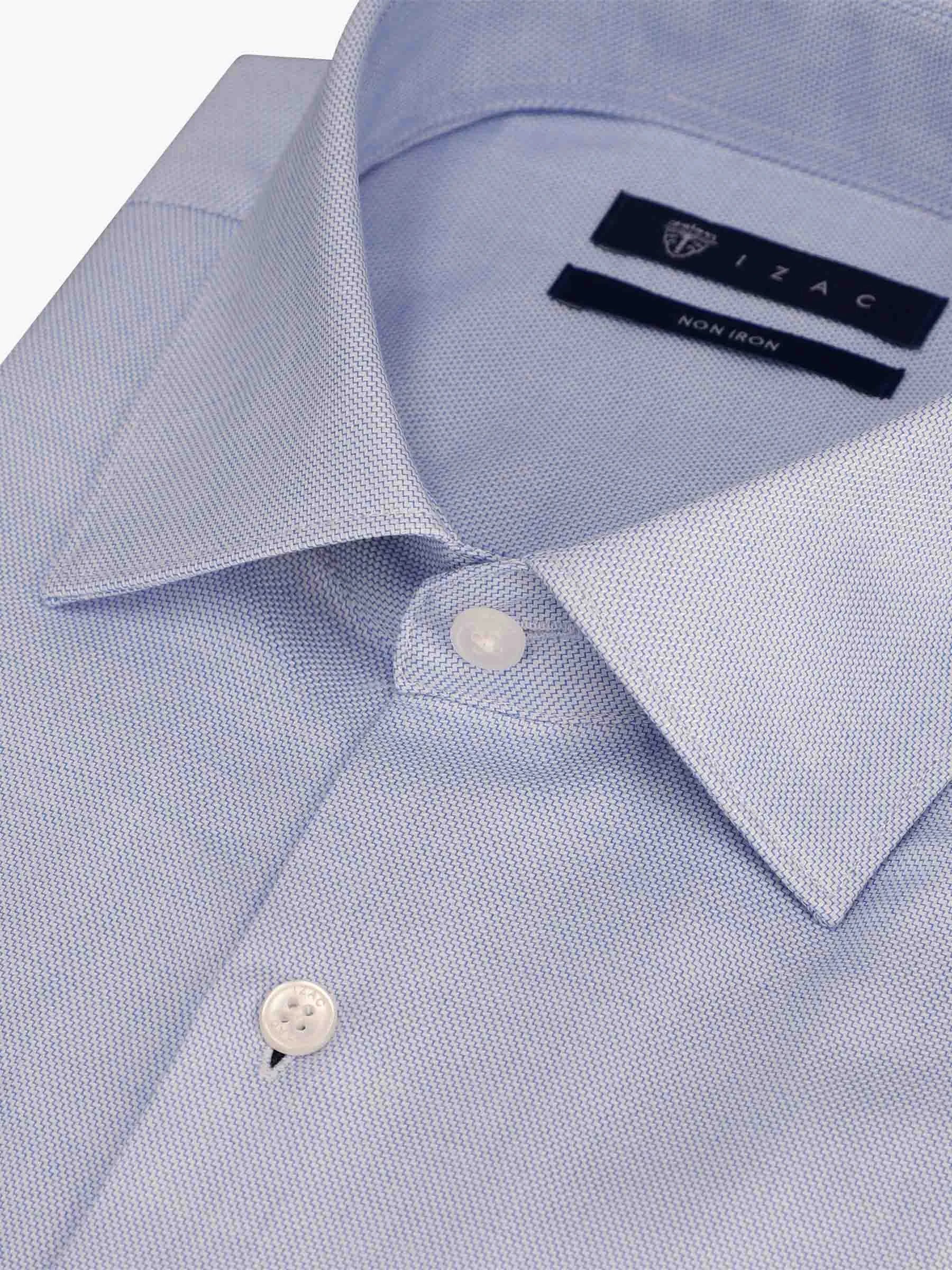 Chemise non iron ciel - IZAC