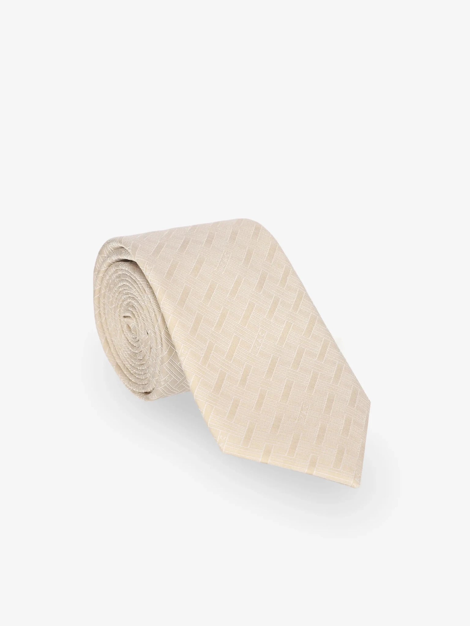 Cravate beige - IZAC
