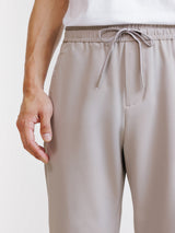 Technical beige trousers