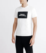 T-shirt avec écriture blanc - IZAC
