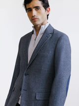 Veste 2 boutons blanche et marine