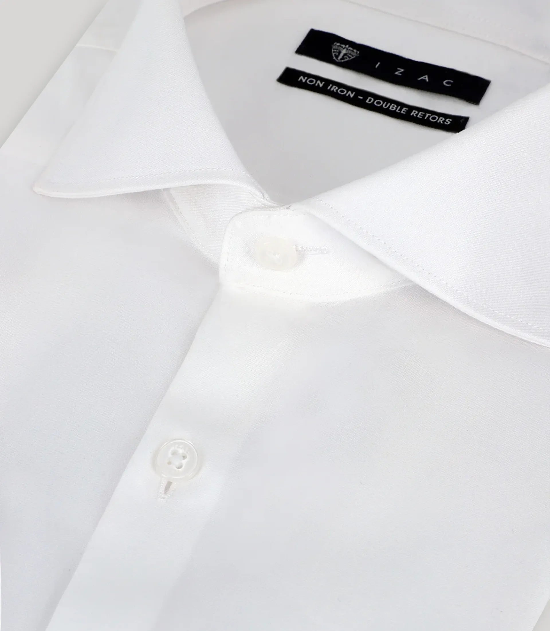 Chemise ville non iron blanc - IZAC