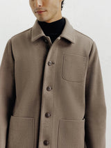 Veste casual 3 poches taupe - IZAC