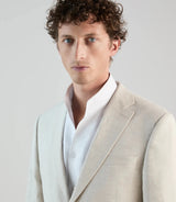 Veste ville 100% lin beige - IZAC