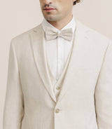 Veste ville 100% lin séparable beige - IZAC