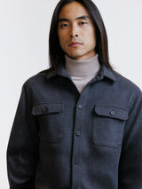 Dark gray overshirt