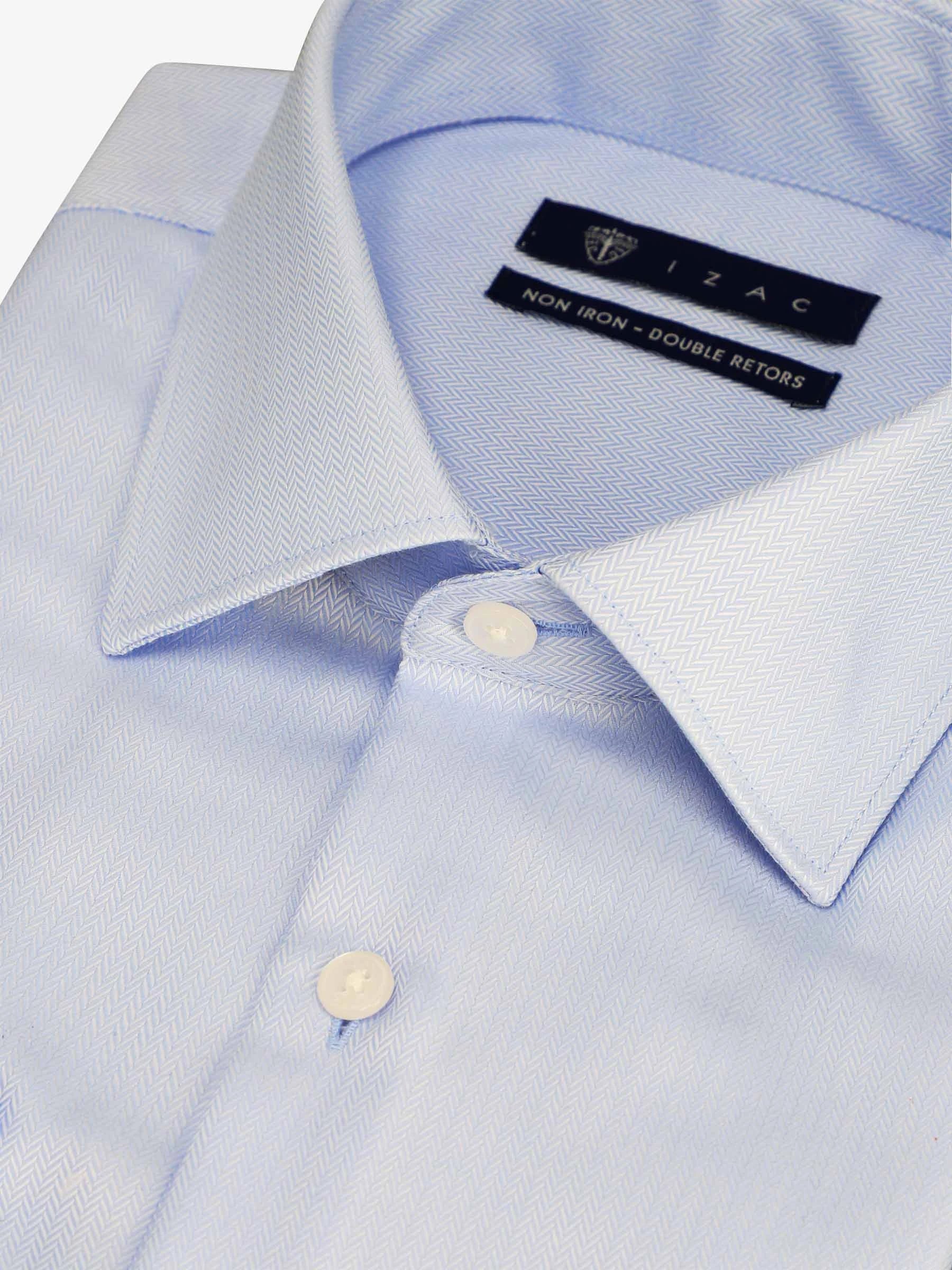 Chemise non iron ciel - IZAC