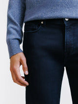 Jean 5 poches slim marine