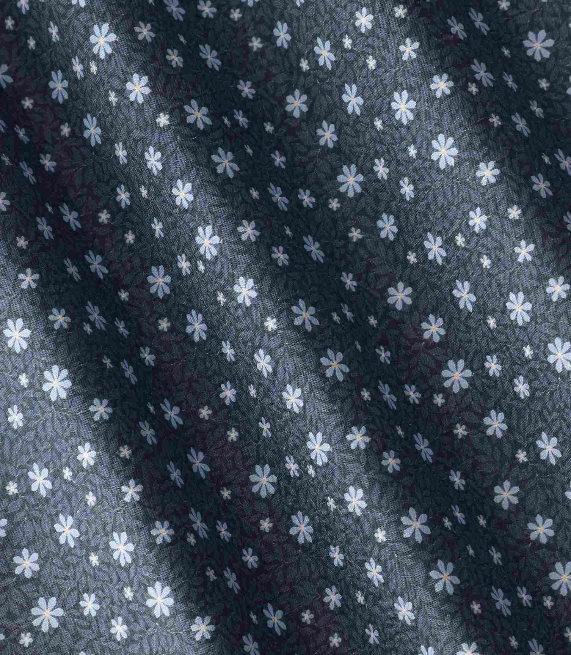 Pochette fantaisie bleue - IZAC