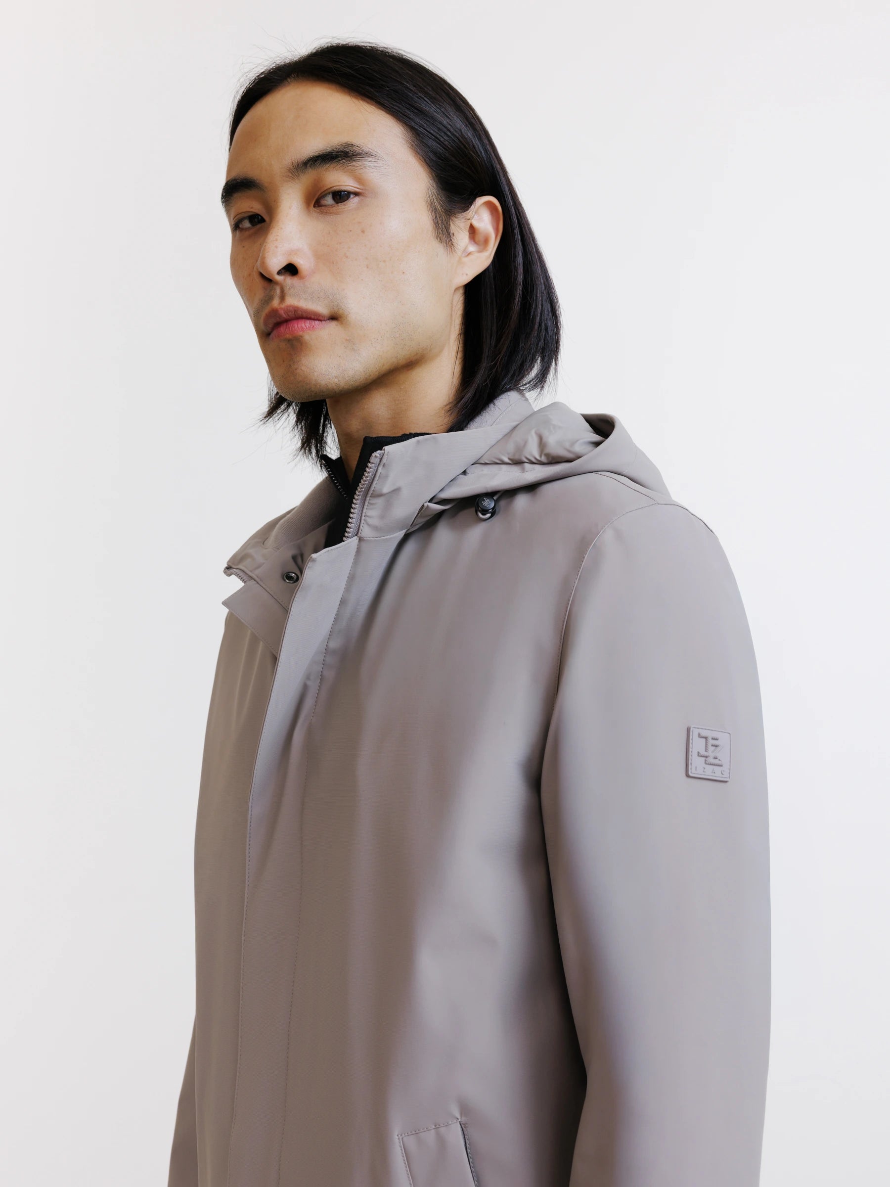 Parka légère taupe