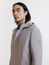 Parka légère taupe