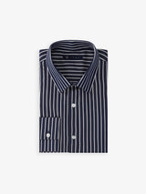 Chemise à rayures marine - IZAC