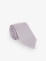 Cravate unie rose - IZAC