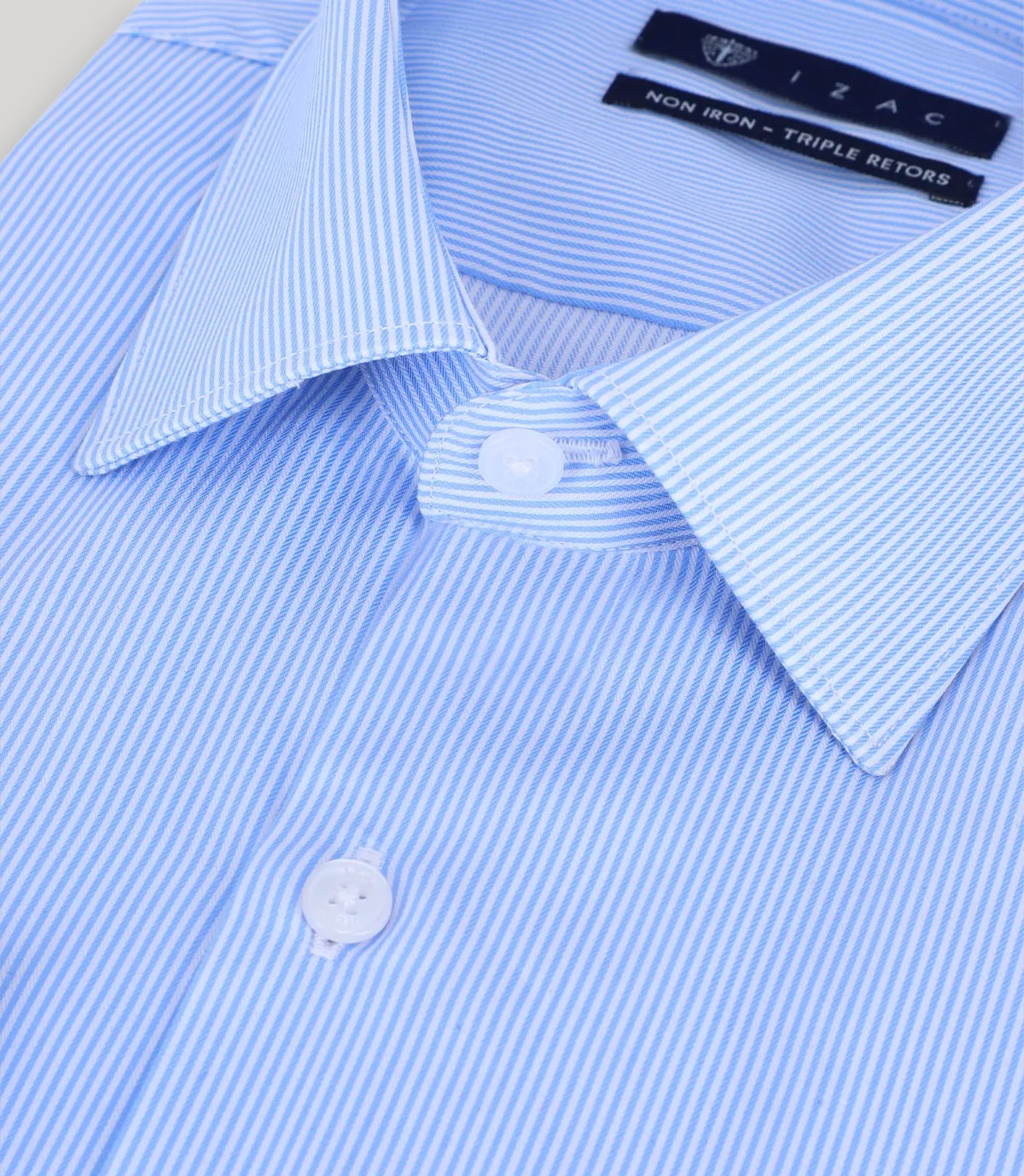 Chemise non iron ciel - IZAC