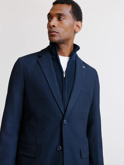Veste 2 boutons marine - IZAC