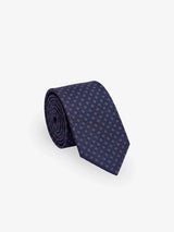 Cravate fantaisie camel - IZAC