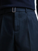 Navy city pants