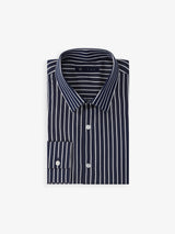 Chemise à rayures marine - IZAC