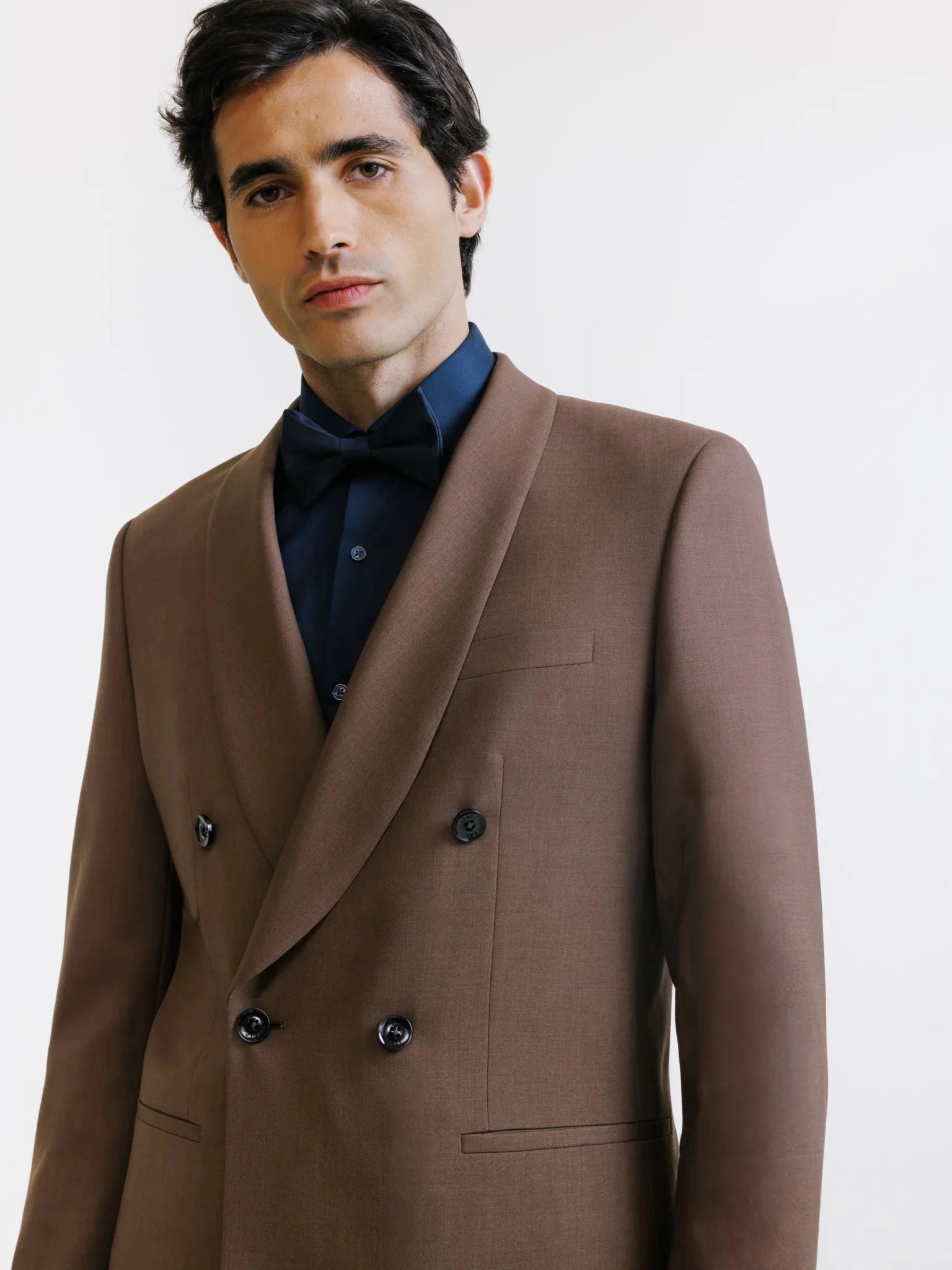 Costume croisé bronze - IZAC