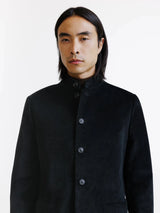 Veste col mao noire - IZAC