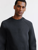 Sweat col rond noir - IZAC