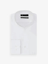 Chemise col philosophe écru - IZAC