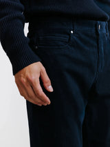 Pantalon en velours marine - IZAC
