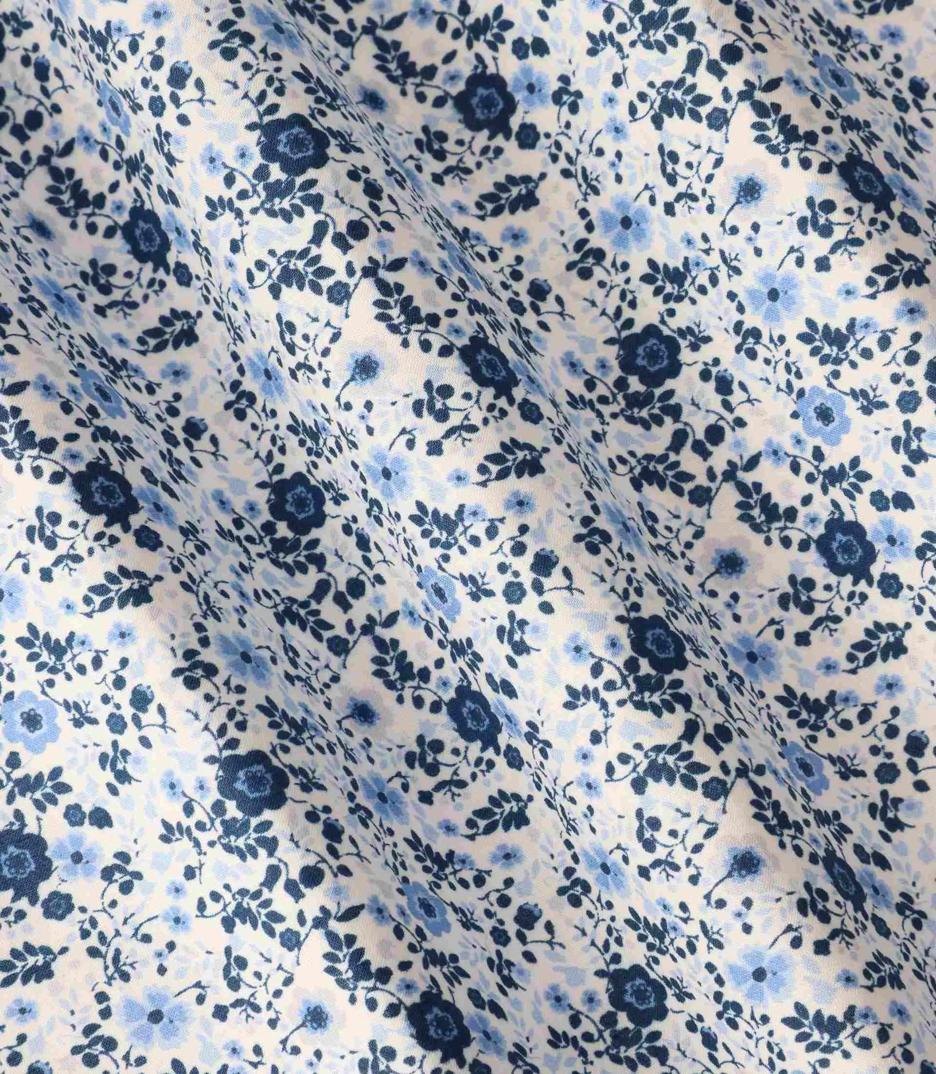 Pochette fantaisie bleue - IZAC