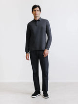 Polo non iron noir - IZAC