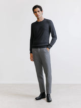 Charcoal crew neck sweater