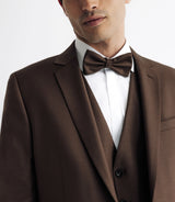 Costume ajusté 2 boutons marron - IZAC