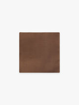 Pochette unie marron - IZAC