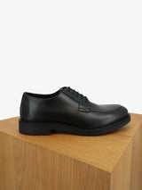 Derby en cuir noir - IZAC