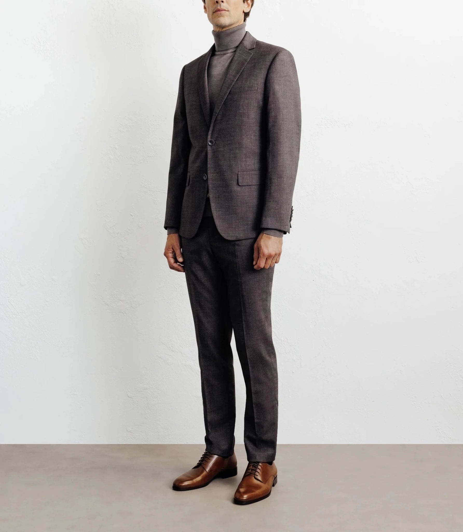 Costume avec boutons marron - IZAC