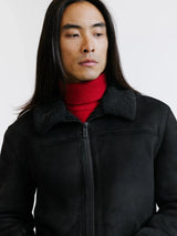 Blouson bombardier noir - IZAC