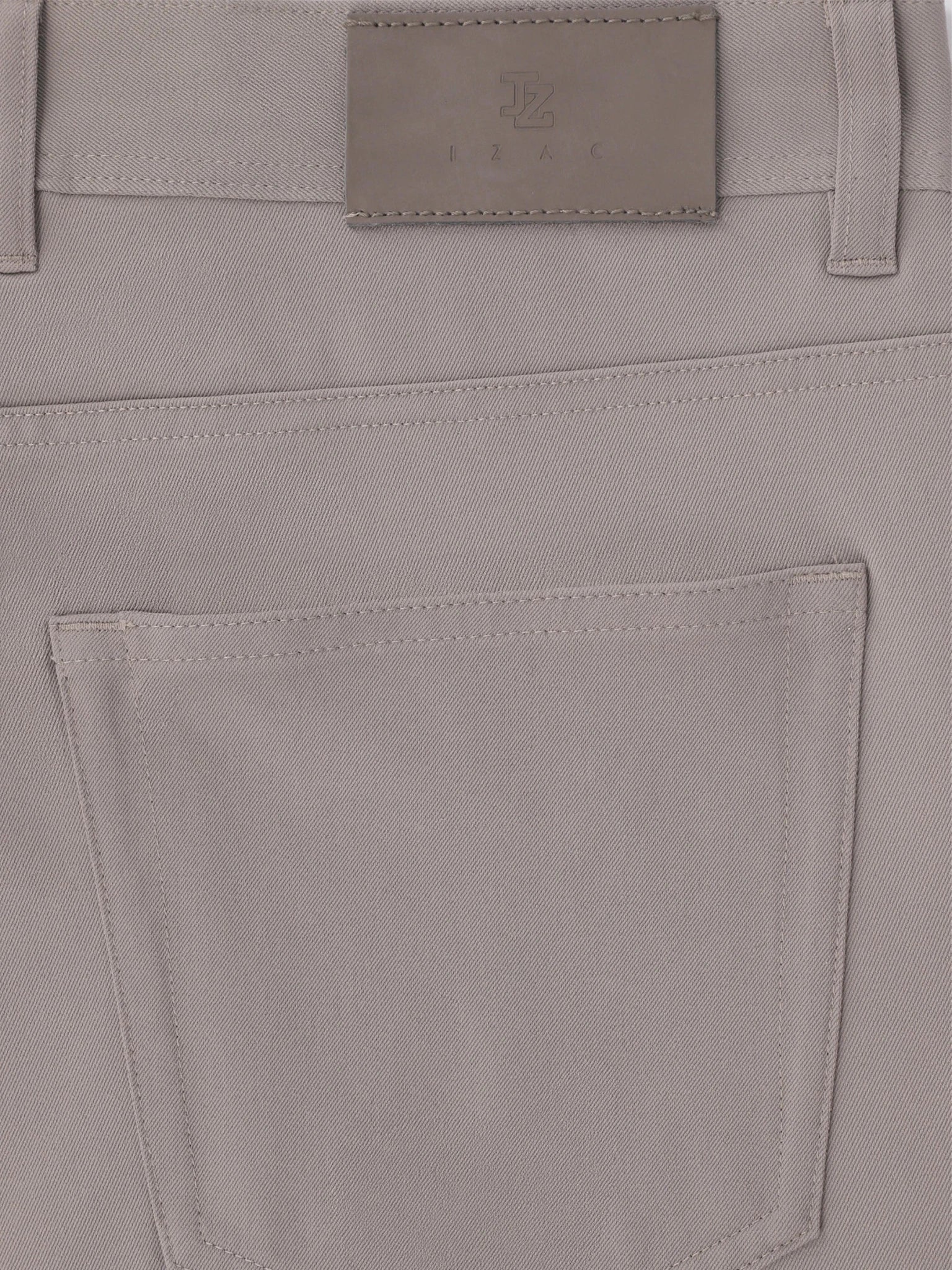 Pantalon 5 poches taupe - IZAC