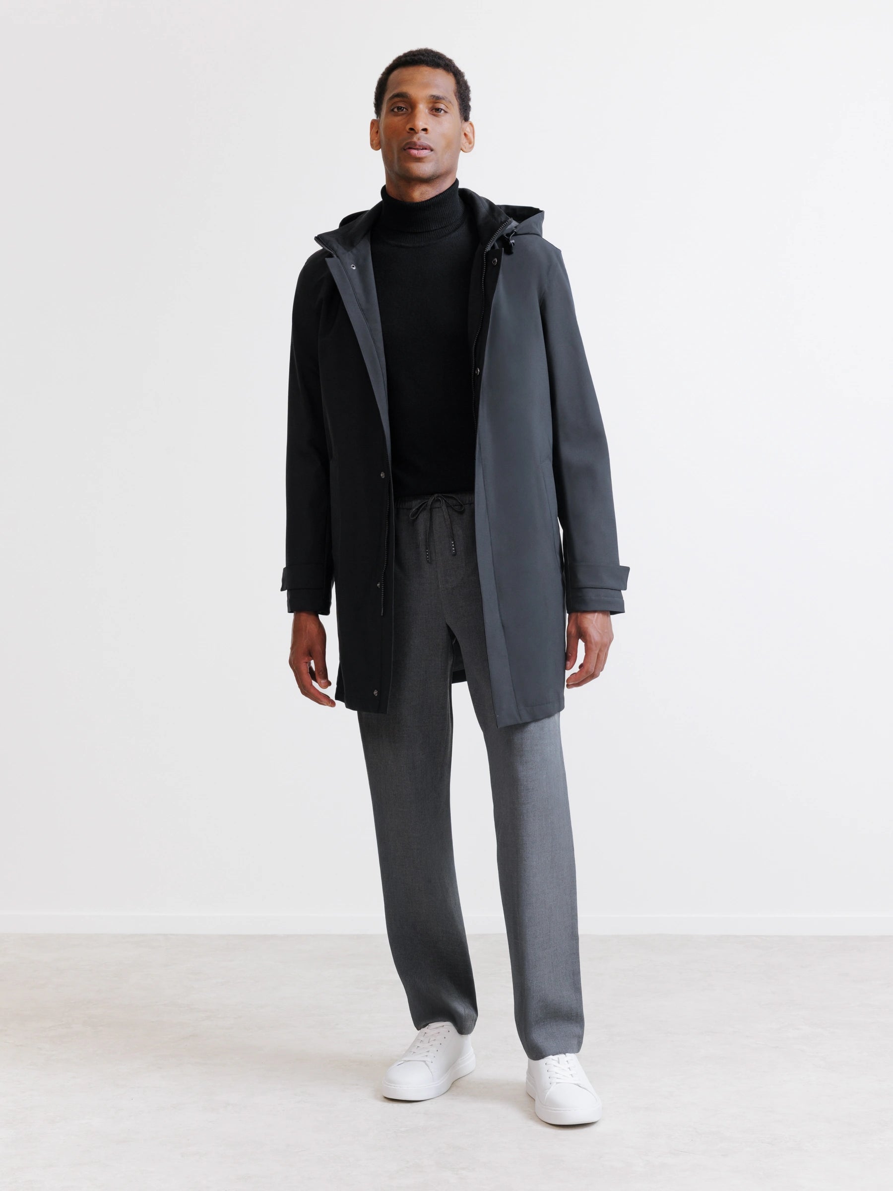 Parka légère noire
