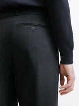 Black city trousers