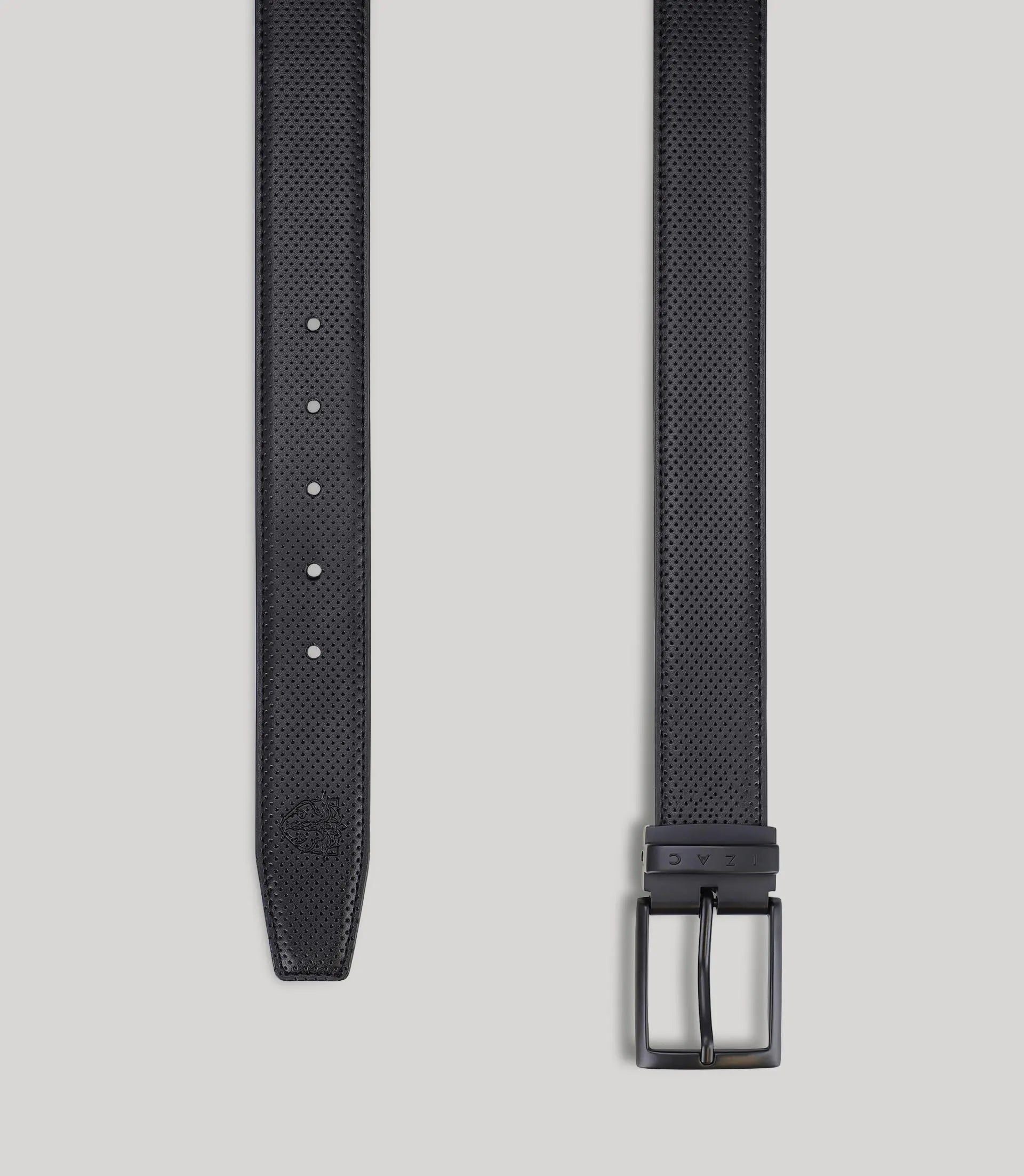 Ceinture réversible noire - IZAC