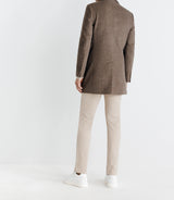 Manteau ville parementure chataigne - IZAC