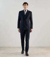 Costume croisé marine