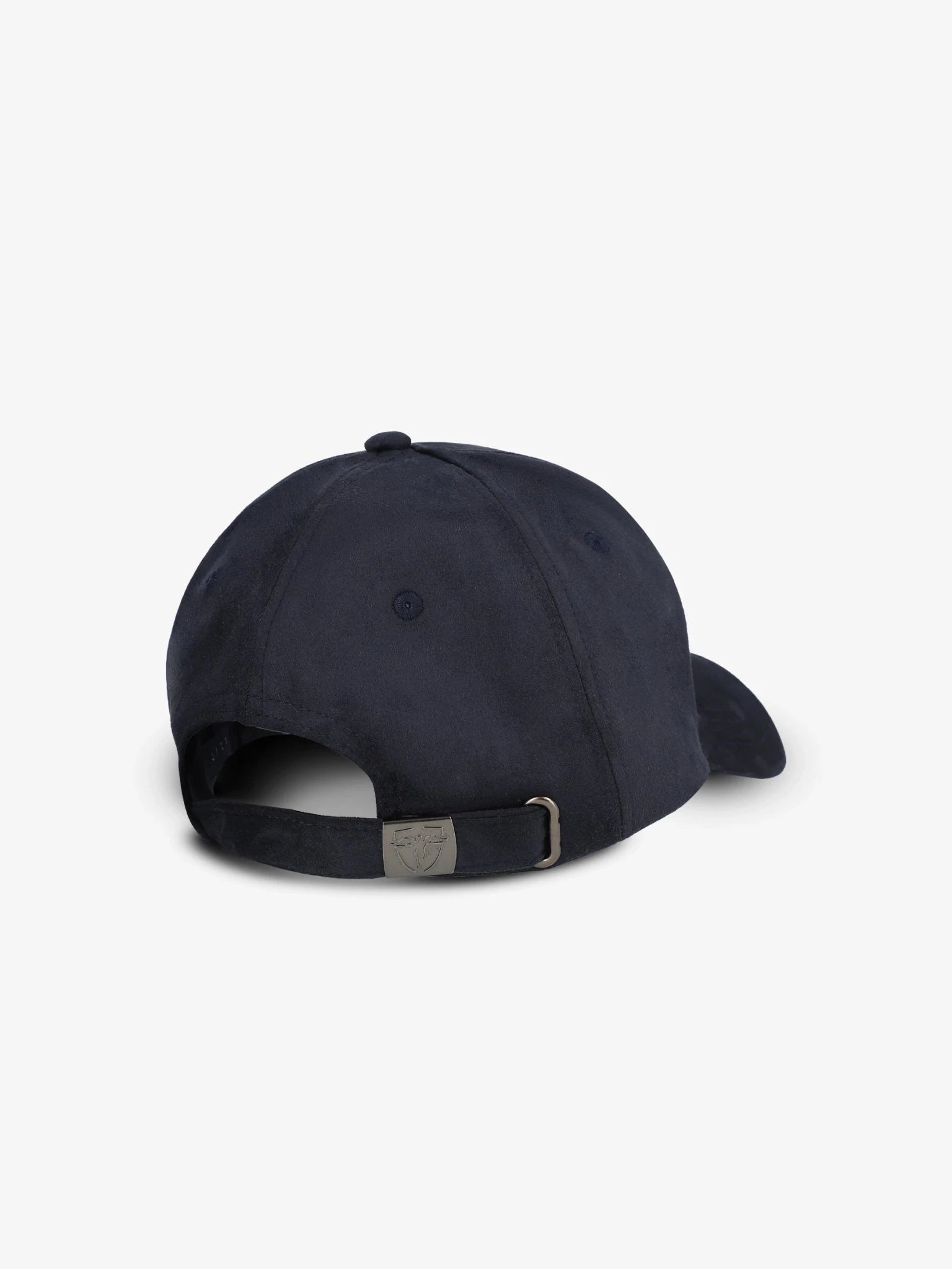 Casquette unie en suede marine - IZAC