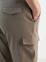 Pantalon cargo taupe - IZAC