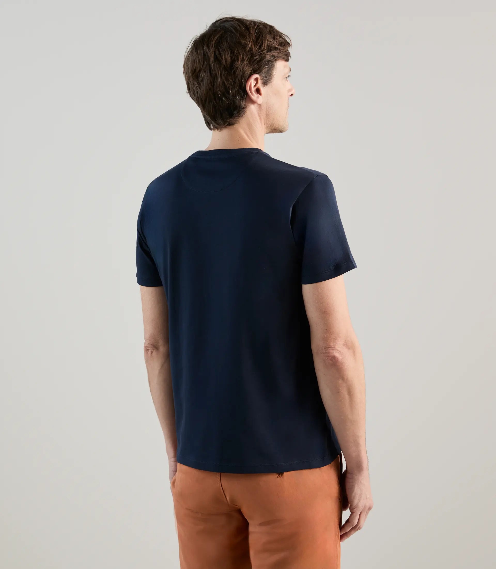 T-shirt à manches courtes marine - IZAC