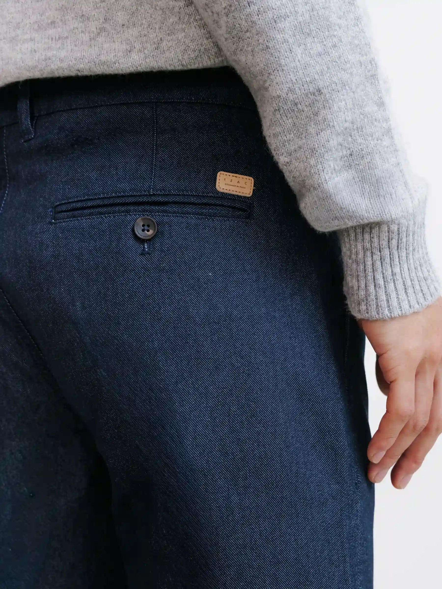 Pantalon casual marine